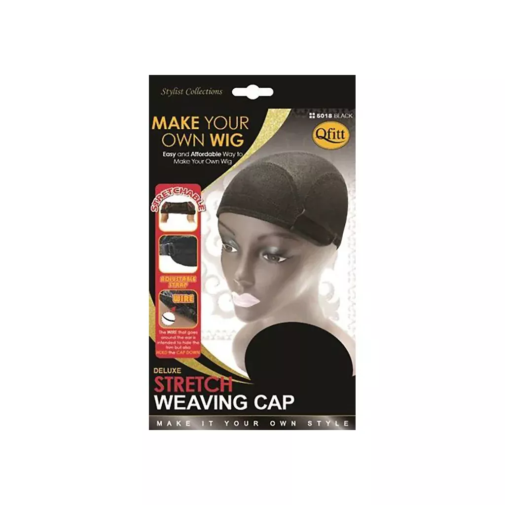 Qfitt #5018 Deluxe Stretch Weaving Cap