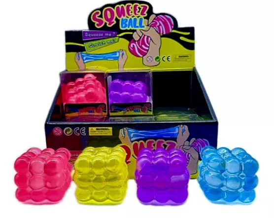 Squishy TPR Stress Relief Toy – Water Cube