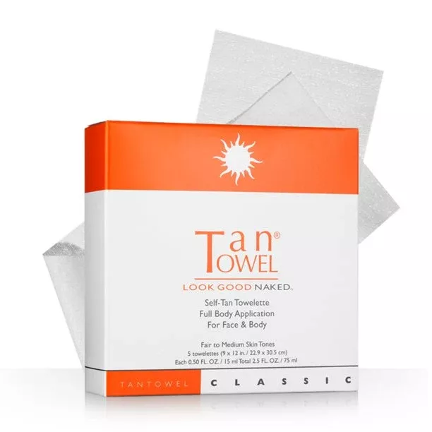 Tan Towel Full Body Classic 5 Pack